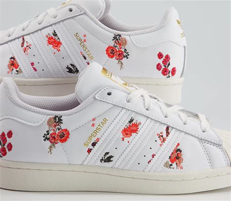 blumenmotiv adidas superstar damen|adidas superstar ladies shoes.